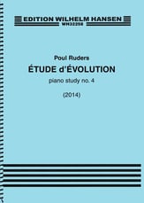 Etude d'Evolution piano sheet music cover